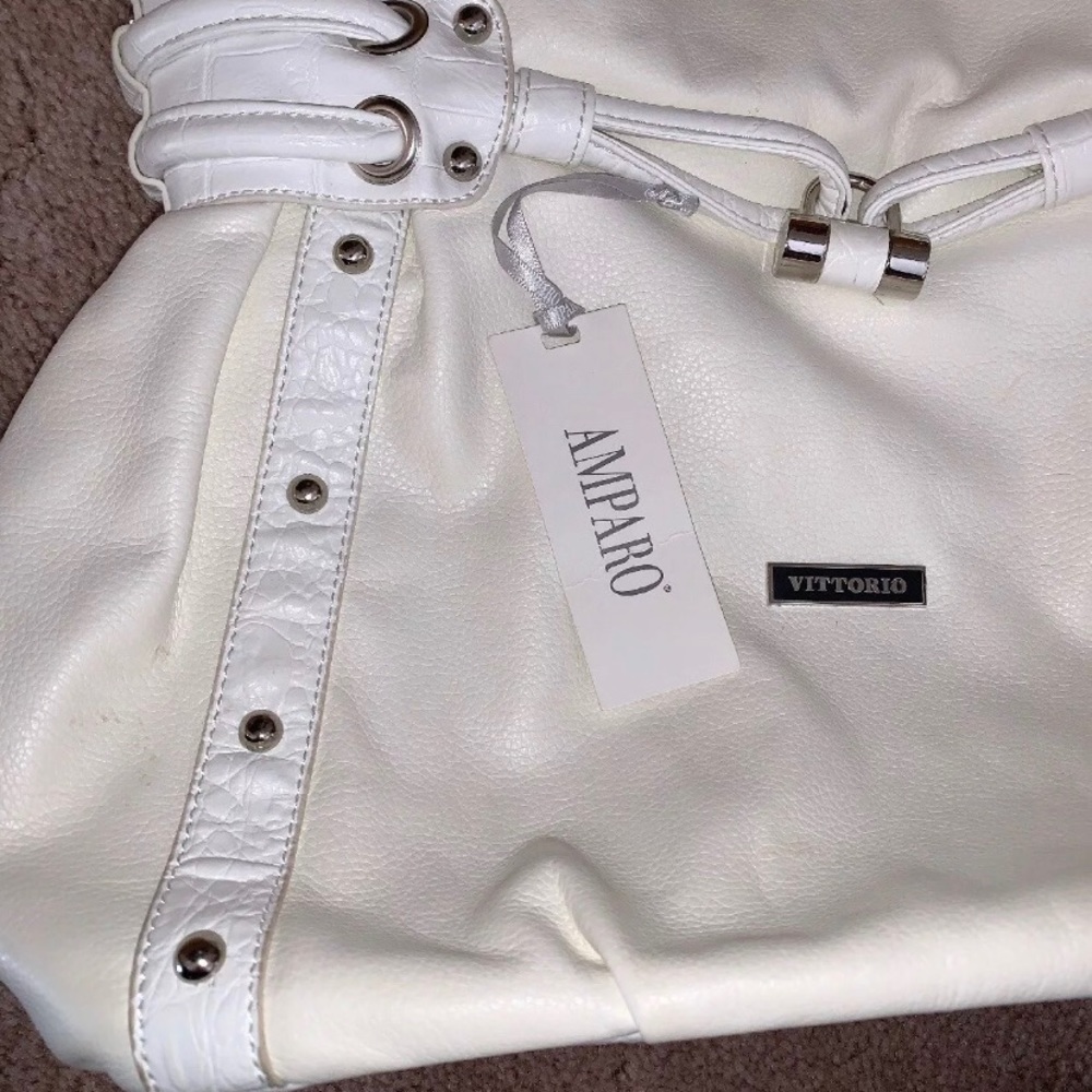 White Italian purse
